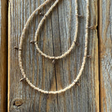 Handmade Seed Bead Choker | Copper Dangles, Boho Necklace