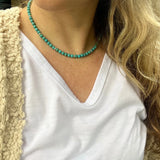 Western Jewelry, Turquoise Necklace, Genuine Turquoise Necklace, Handmade Jewelry, Statement Necklace, Thoughtful gifts for Her, Handmade