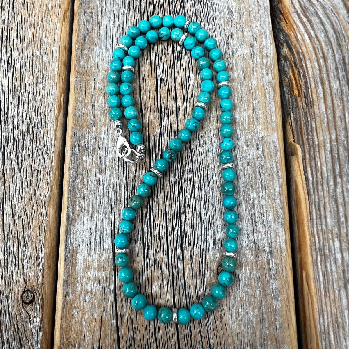 Western Jewelry, Turquoise Necklace, Genuine Turquoise Necklace, Handmade Jewelry, Statement Necklace, Thoughtful gifts for Her, Handmade