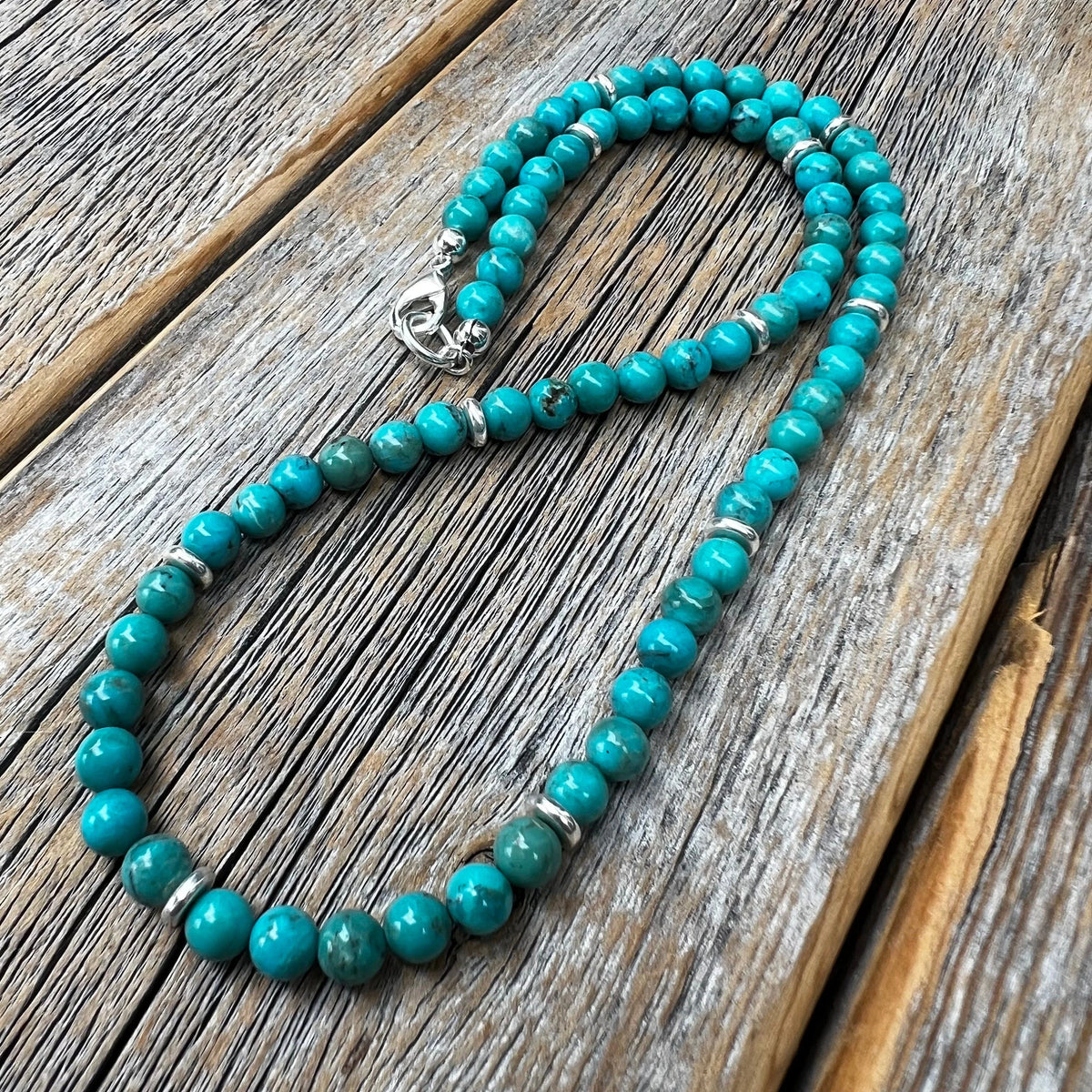 Western Jewelry, Turquoise Necklace, Genuine Turquoise Necklace, Handmade Jewelry, Statement Necklace, Thoughtful gifts for Her, Handmade