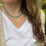 Western Jewelry, Turquoise Necklace, Genuine Turquoise Necklace, Handmade Jewelry, Statement Necklace, Thoughtful gifts for Her, Handmade